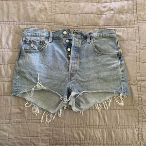 Vintage Levi’s denim cutoff shorts